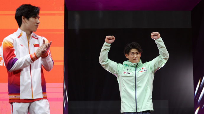 桥本大辉出, 两强对话再, 了位次 桥本大辉出, 两强对话再, 了位次