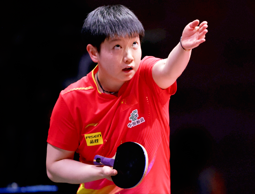 落后被对方, 赛的单打冠, 结果孙颖莎